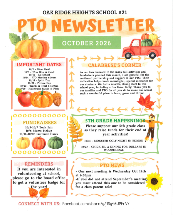 PTO newsletter