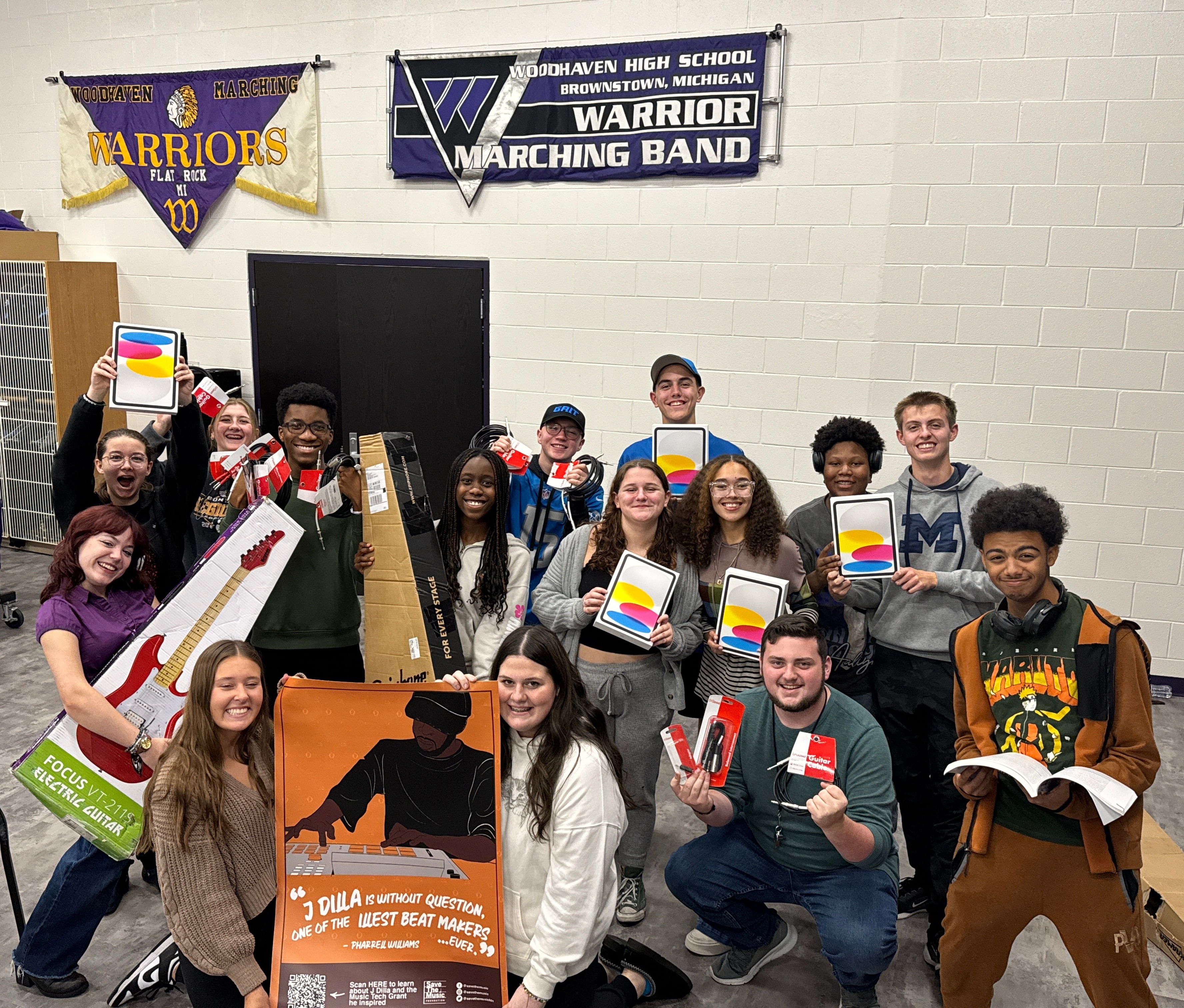 Woodhaven High School Awarded Prestigious J Dilla Music Tech Grant