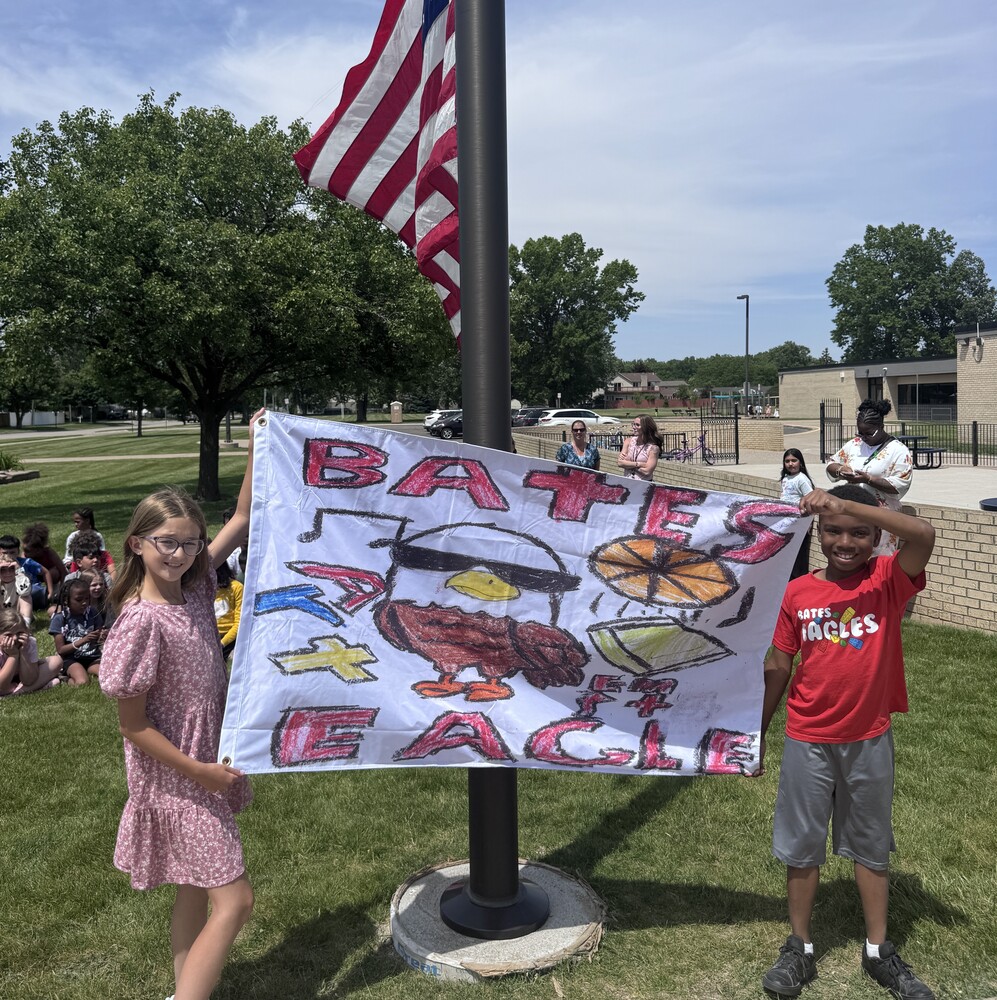 bates new flag
