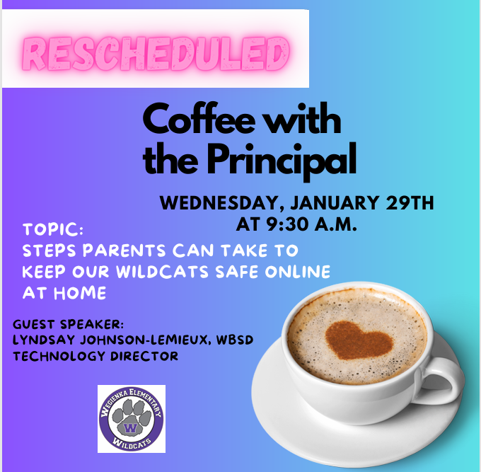 Coffee w/Principal notice