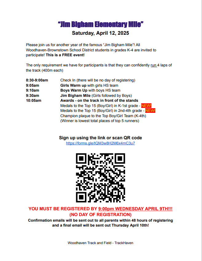 Elementary mile
