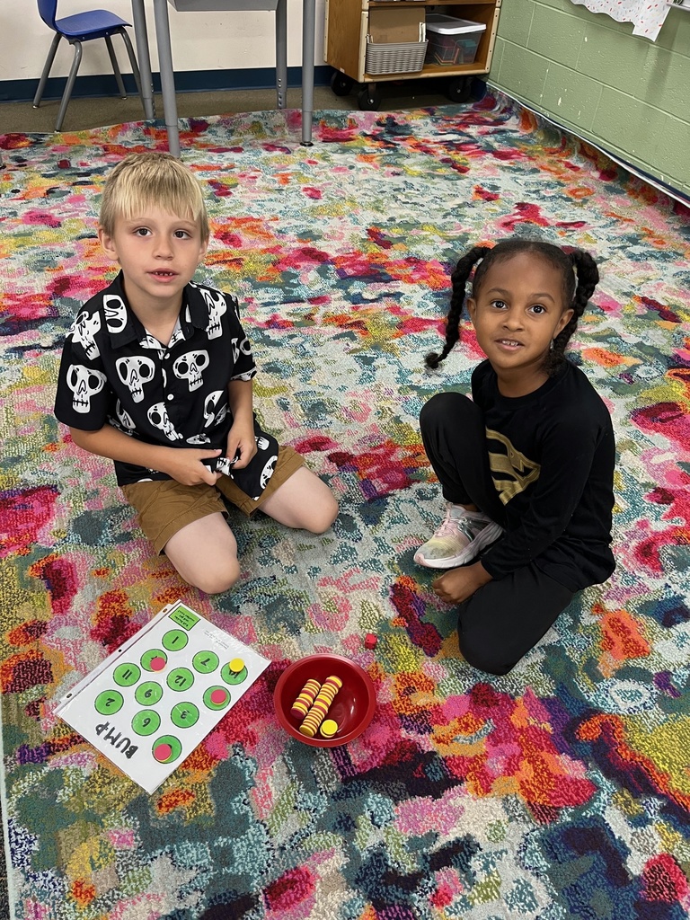students learning