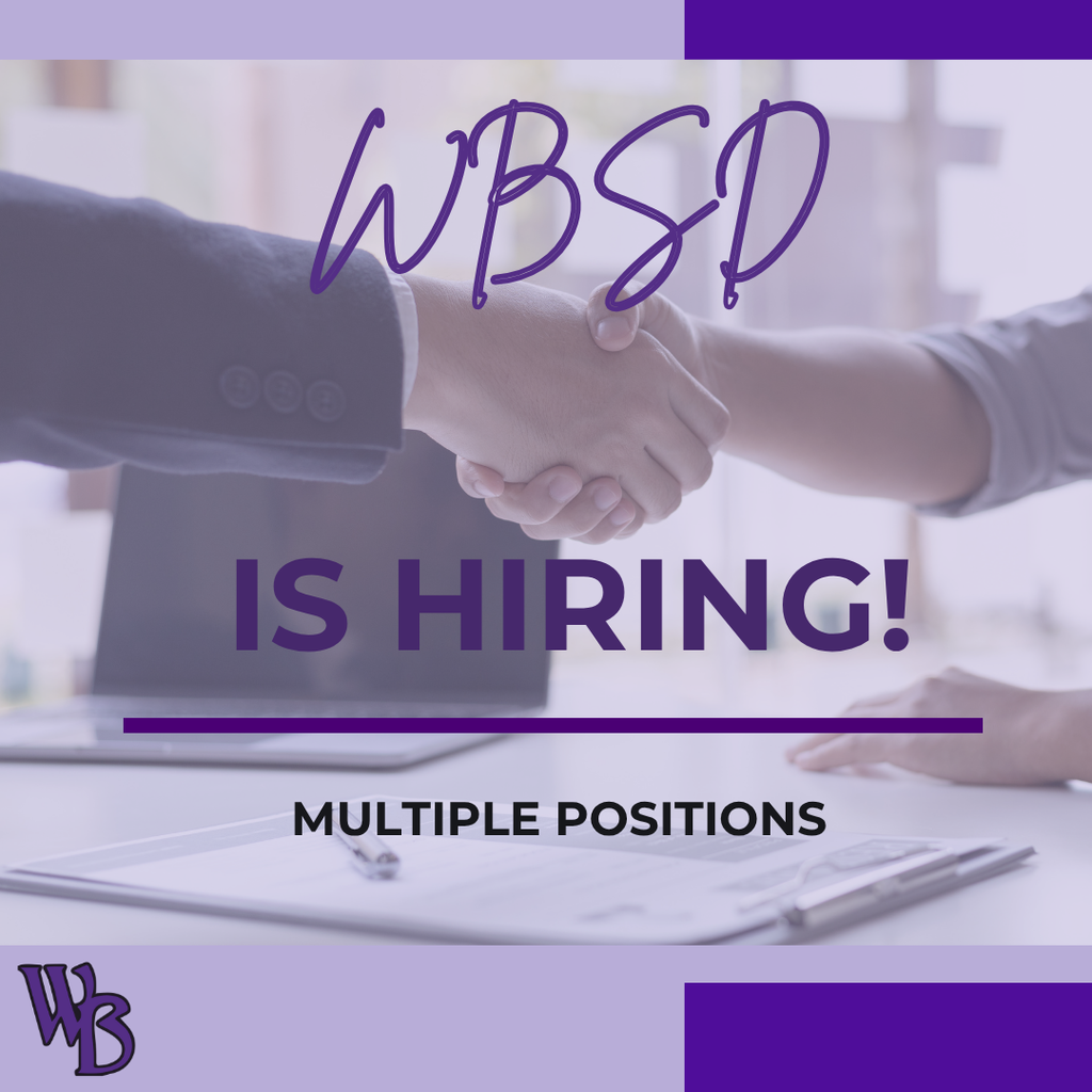 now hiring multiple positions