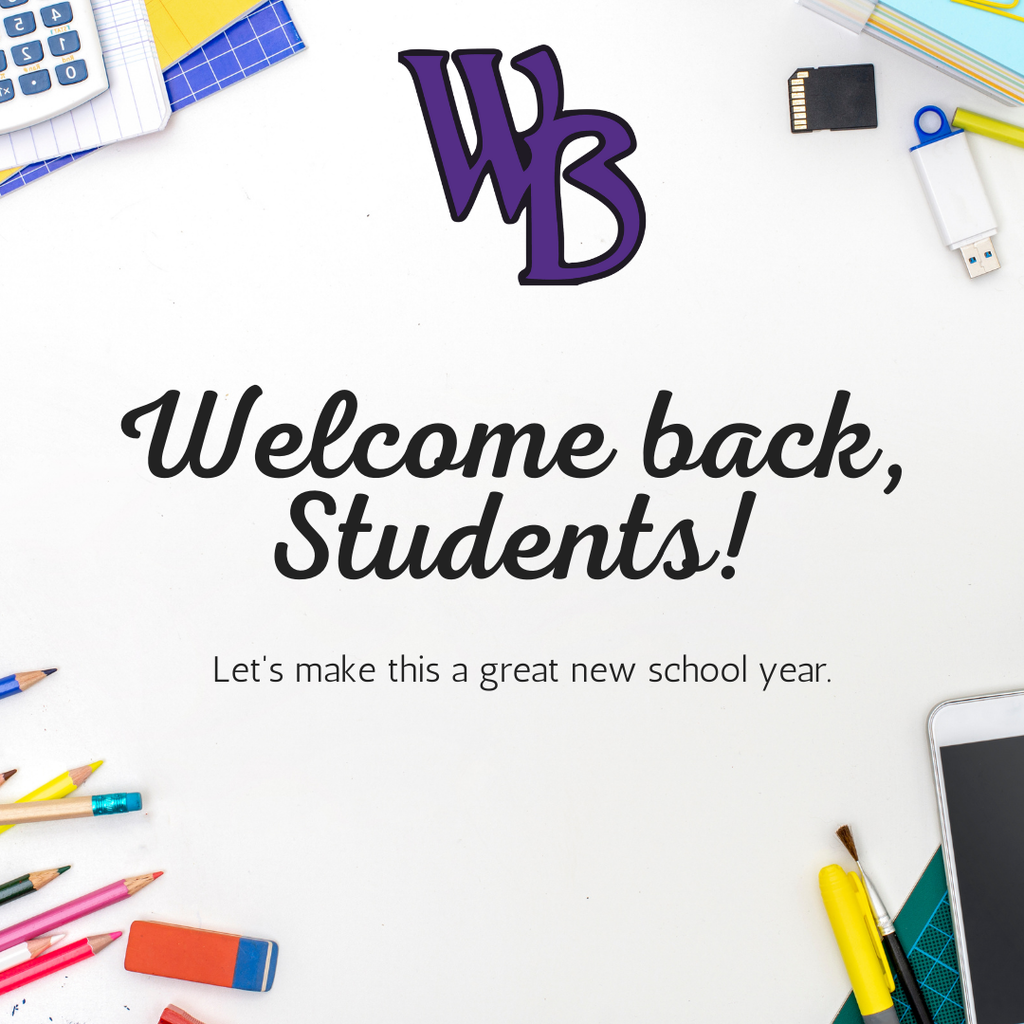 welcome back students