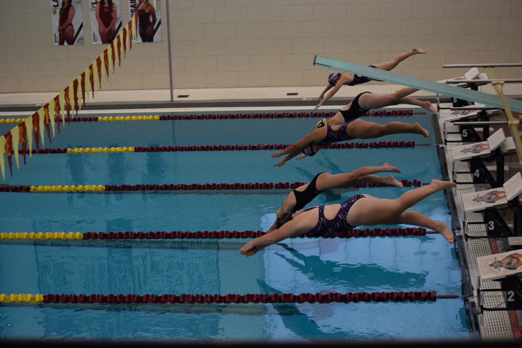 girls swim