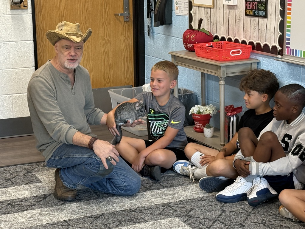 students with animals