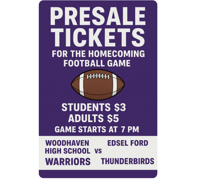presale tickets