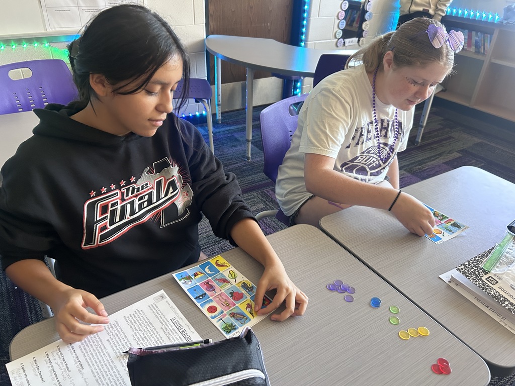 student playing game