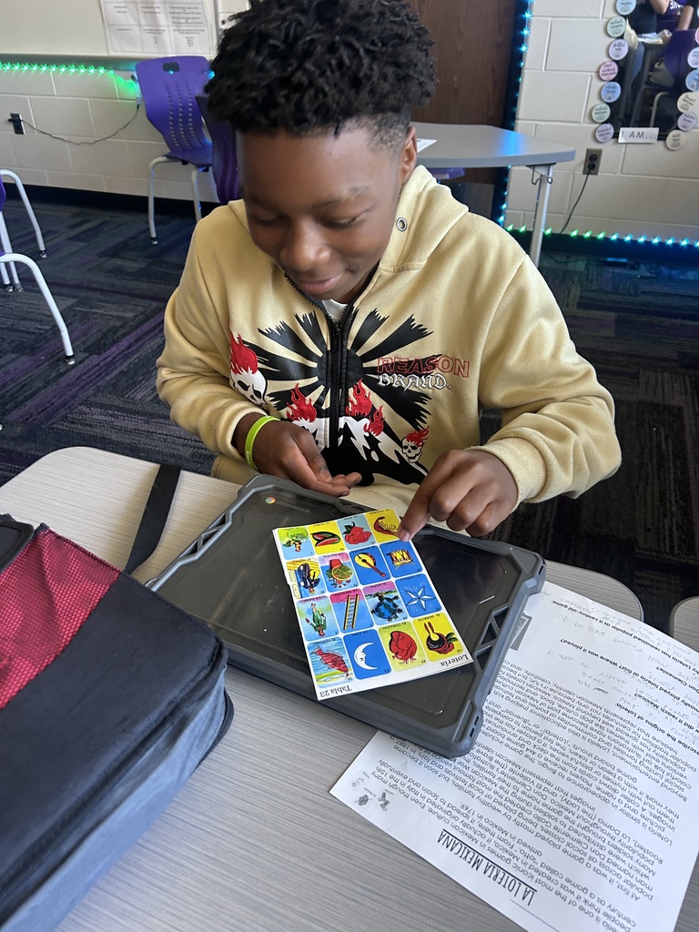 student playing game