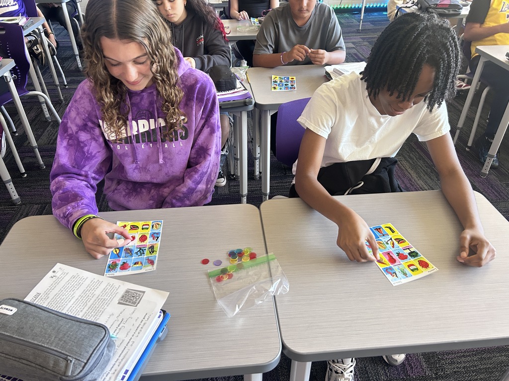 student playing game