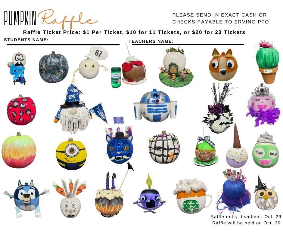 Pumpkin Raffle