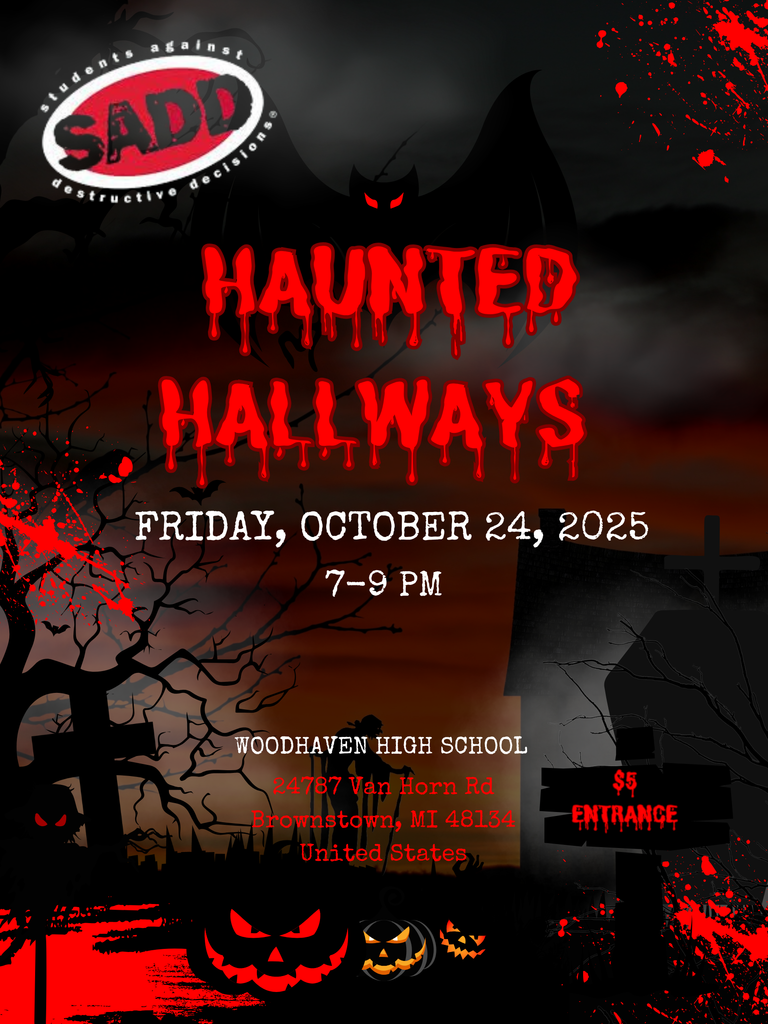 SADD haunted hallways