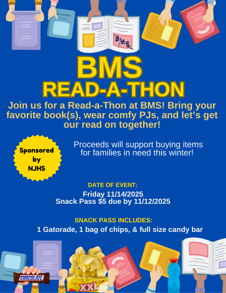 BMS Read-a-Thon Flyer