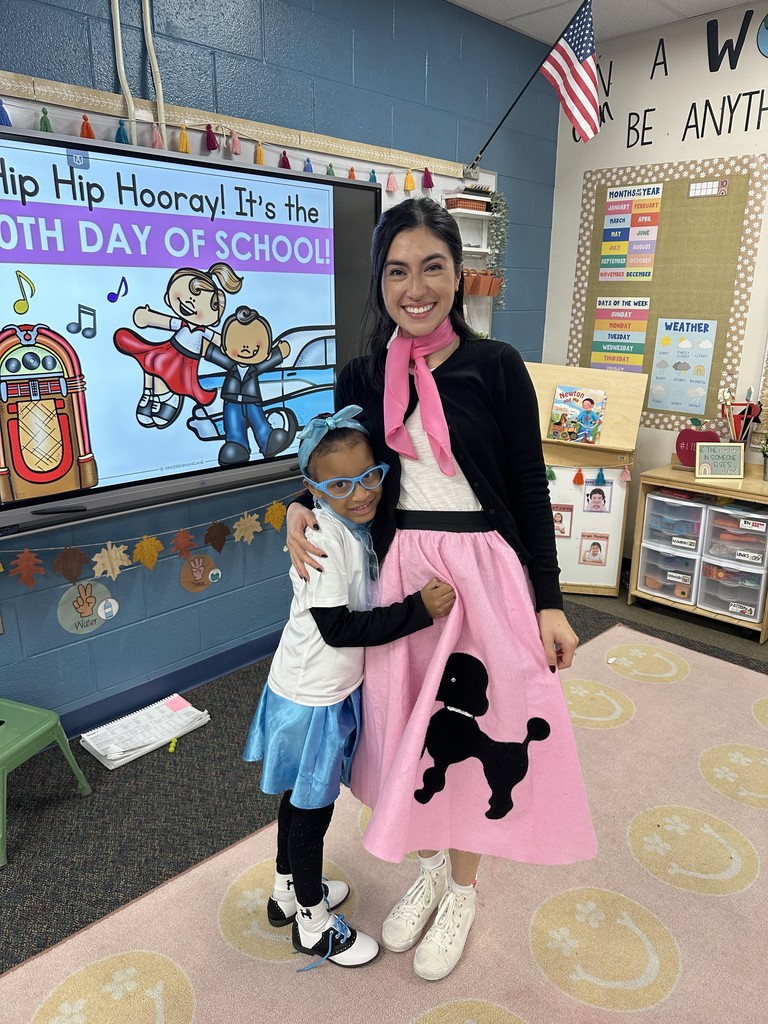 erving 50th day of school celebration