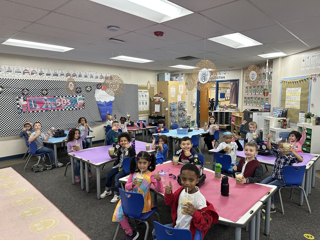 erving 50th day of school celebration