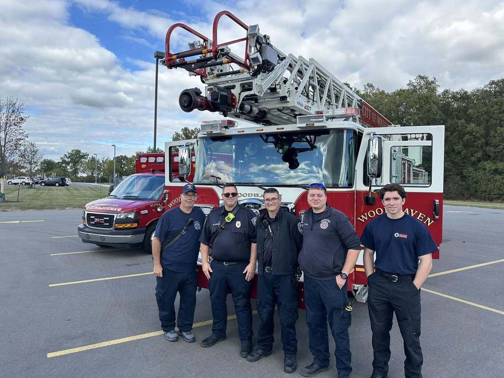 woodhaven fire at toucha truck