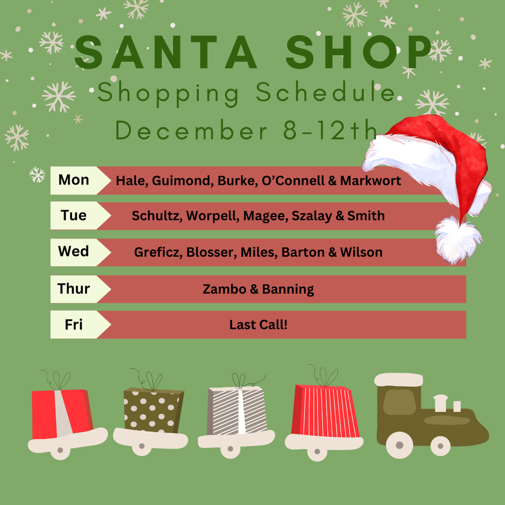 The Santa Shop is coming next week!