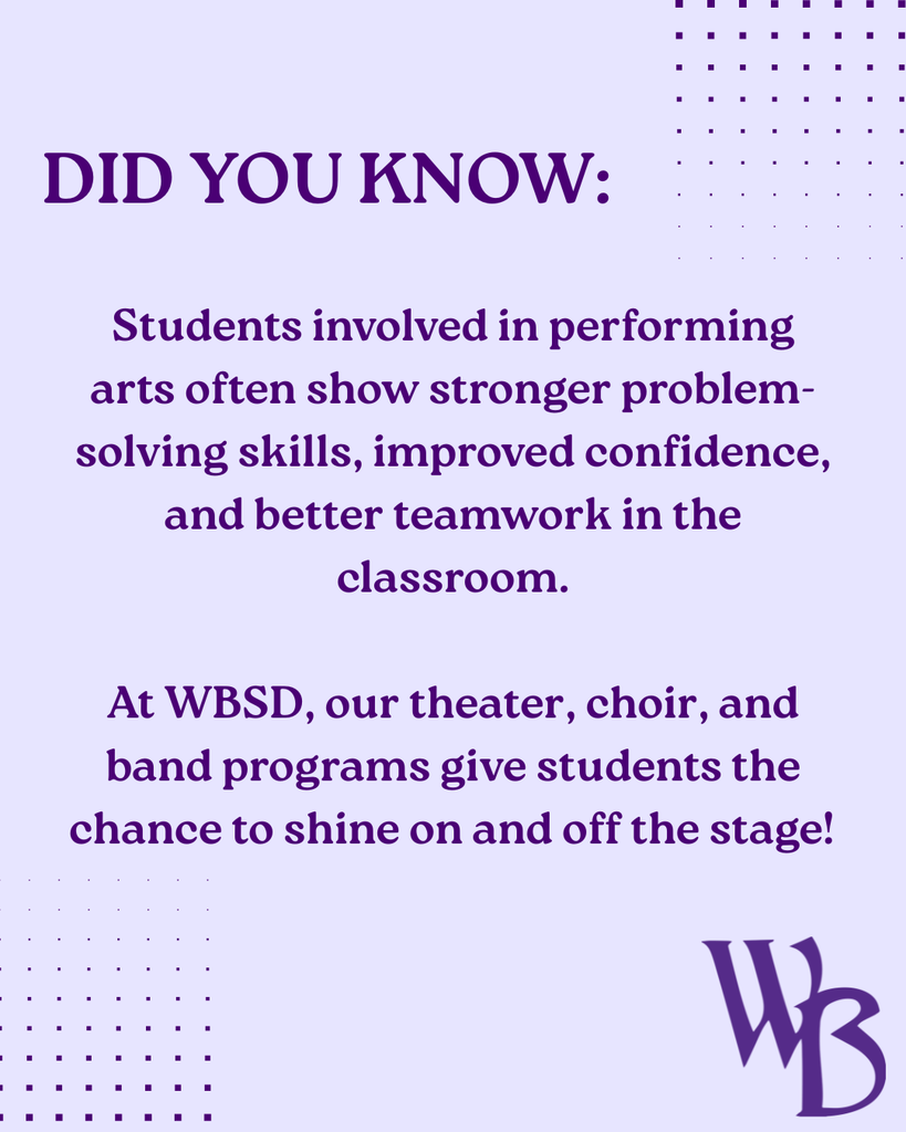 did you know performing arts