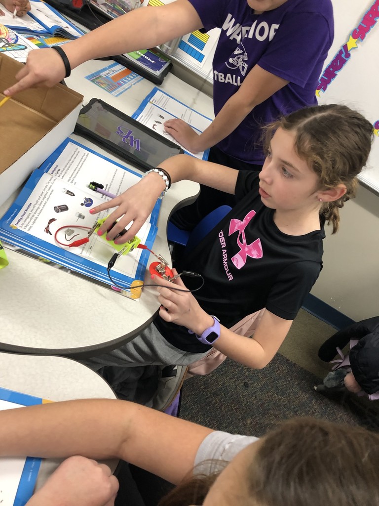 students testing closed circuits