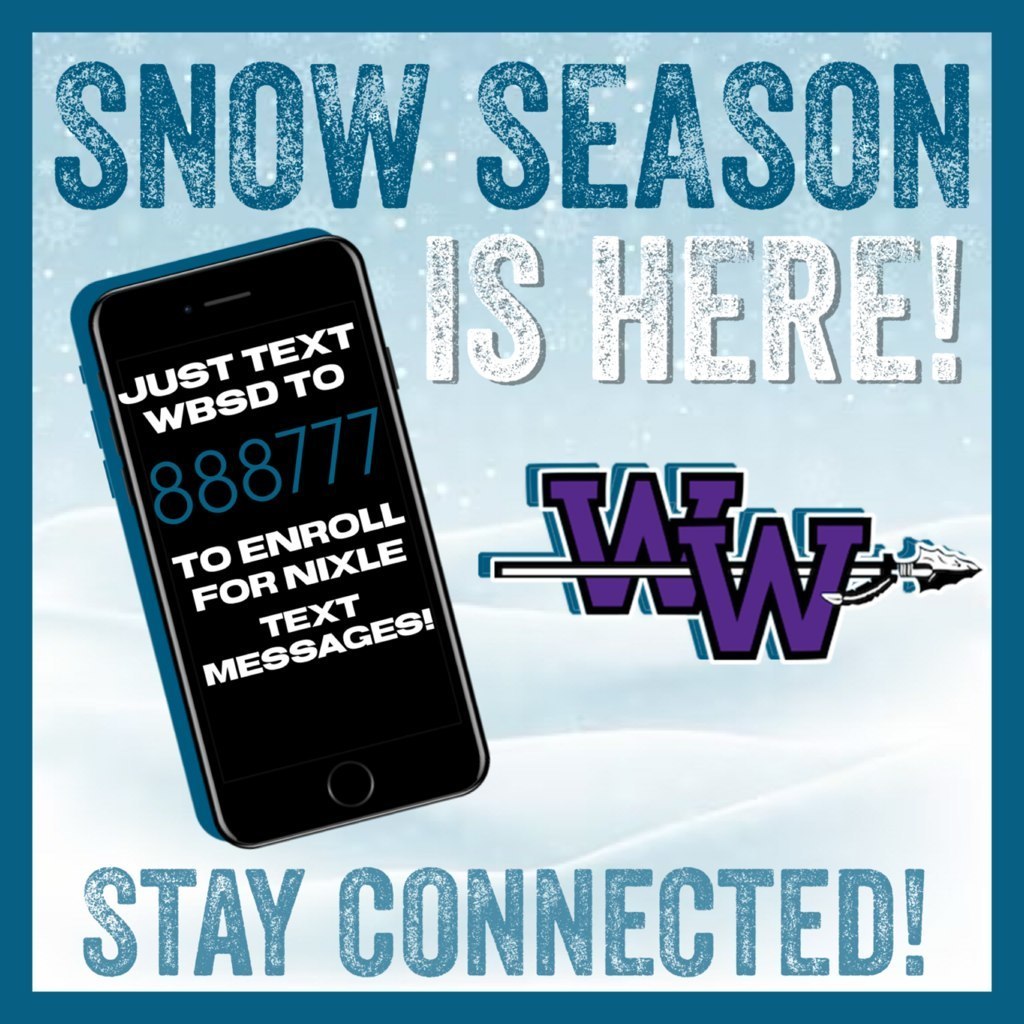 snow season nixle texts