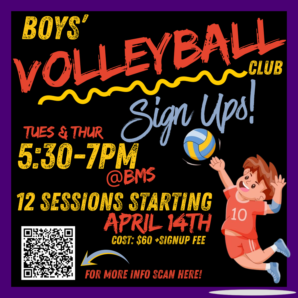 BOYS’ VOLLEYBALL CLUB (APRIL 2026)