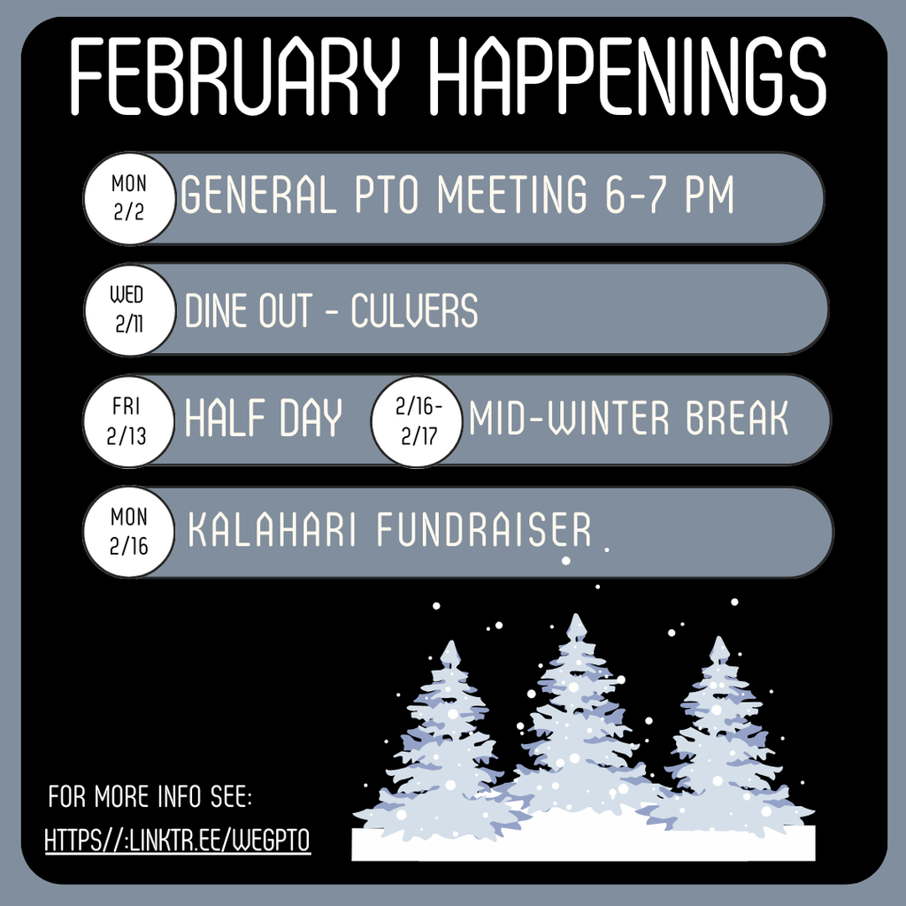 Feb happenings