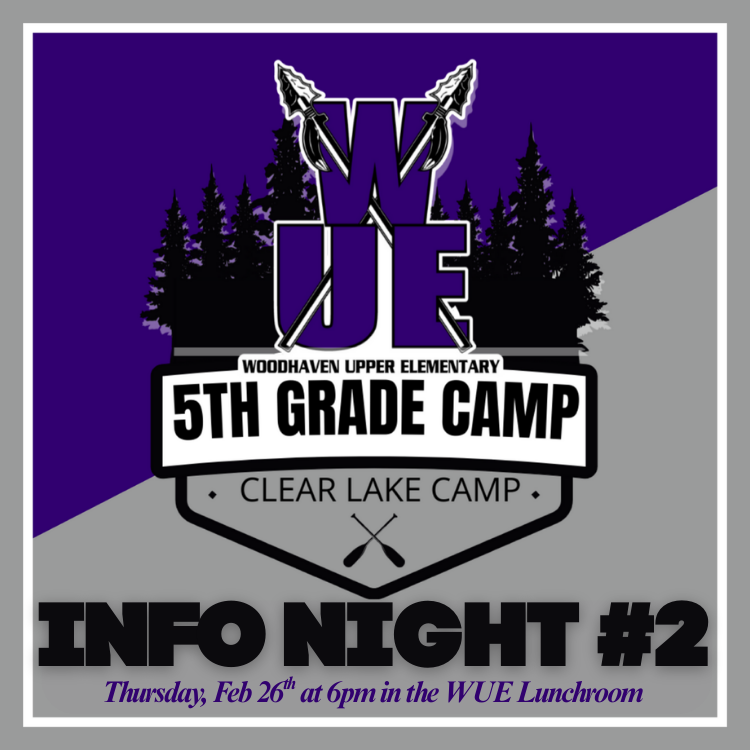 5TH GRADE CAMP INFO NIGHT PART II 2