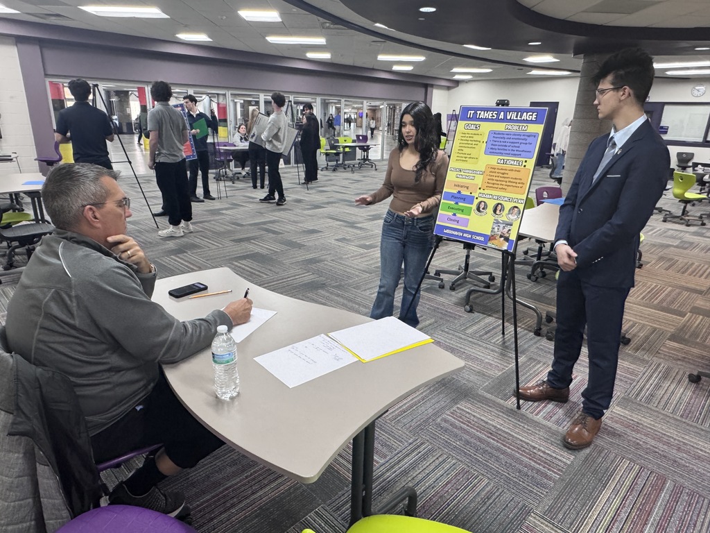 whs students prep and practice before deca state competition