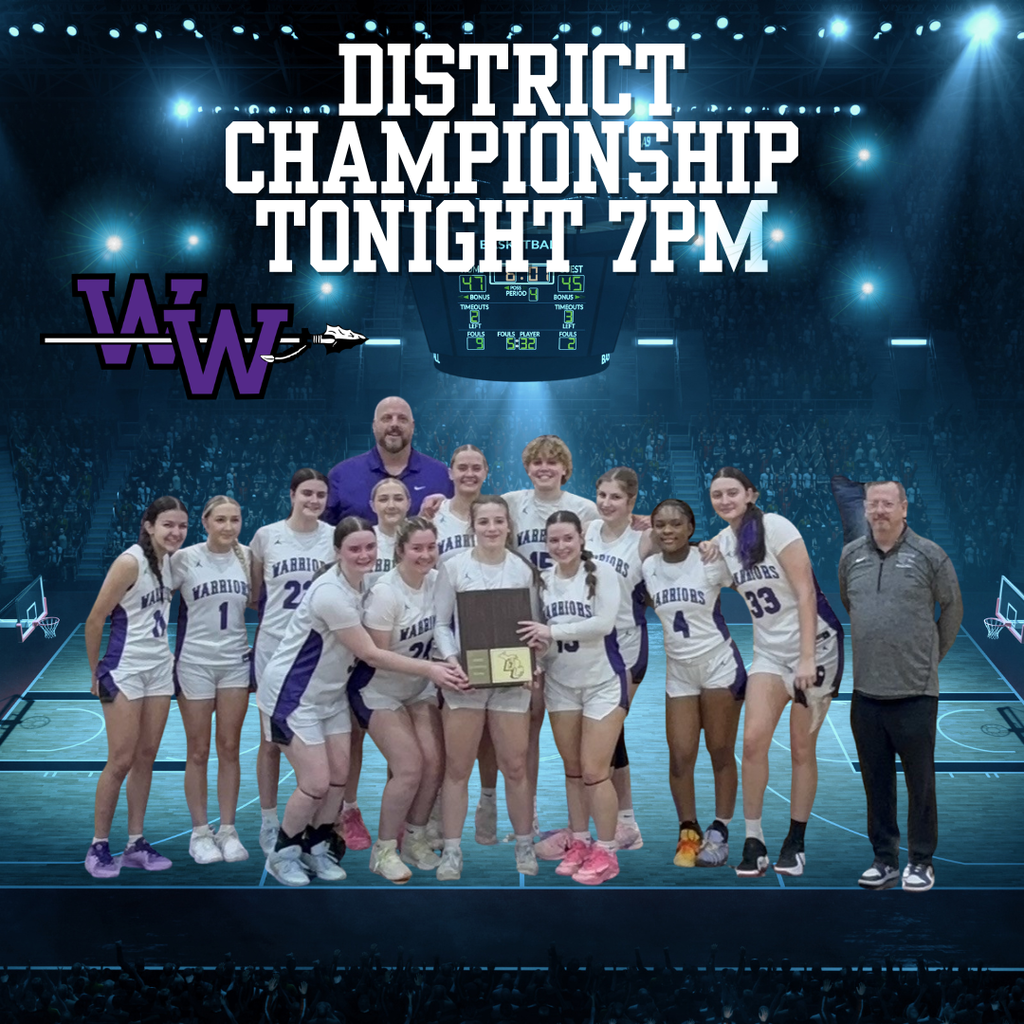 girls basketball district championship tonight at monroe high school