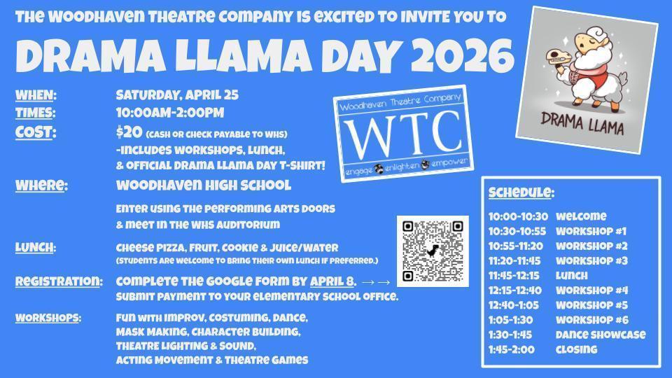 drama llama day 2026