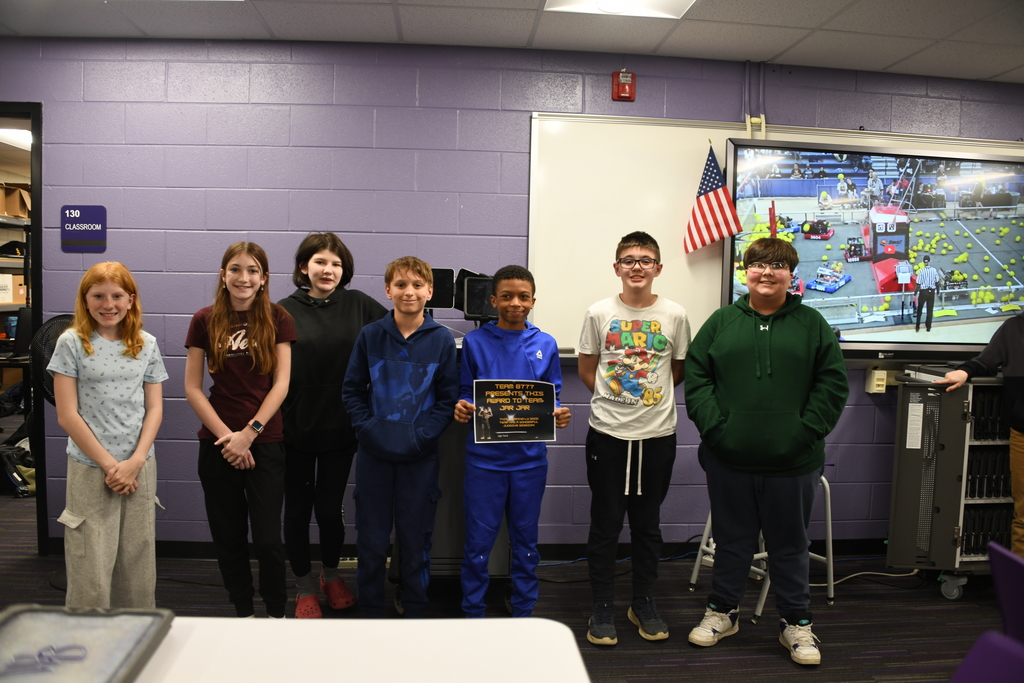 students at the robotics camp
