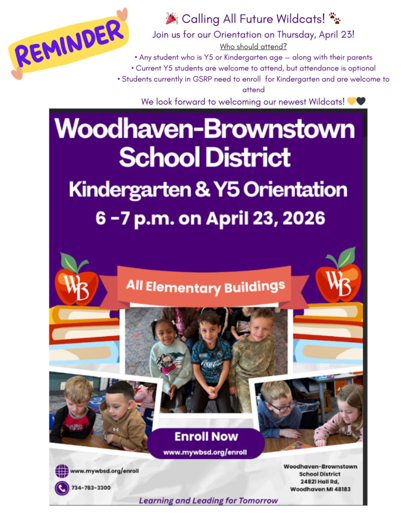 Kindergarten Orientation 2026