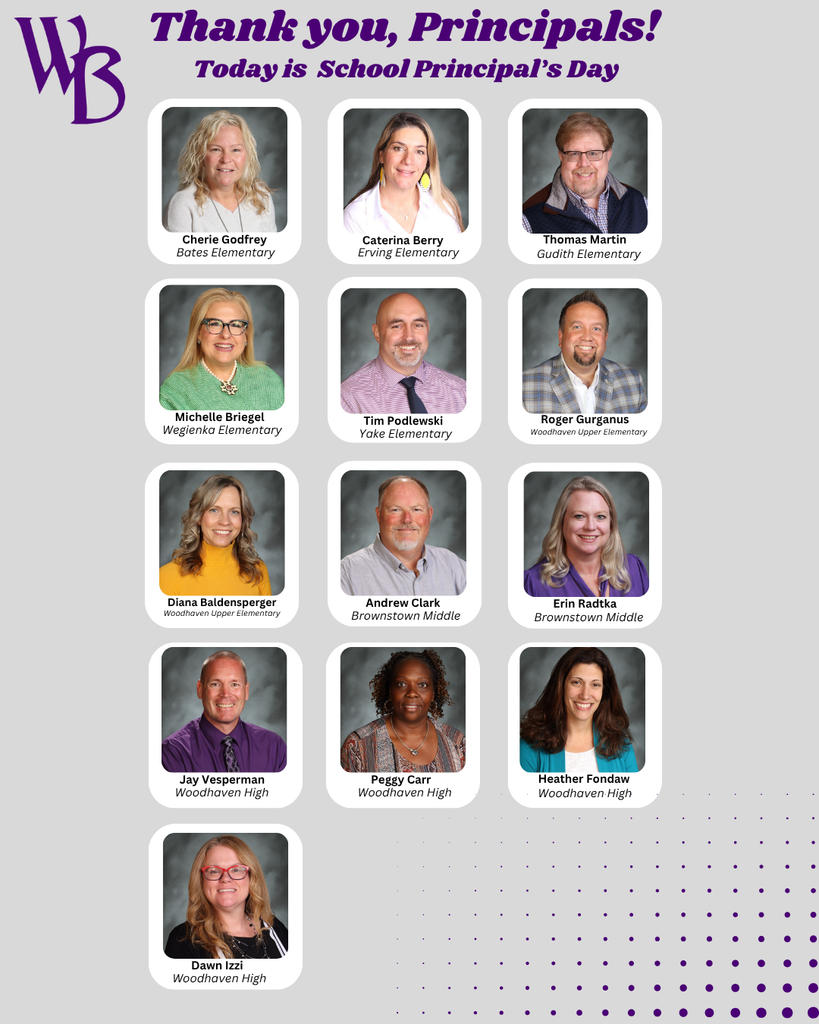 thank you principals
