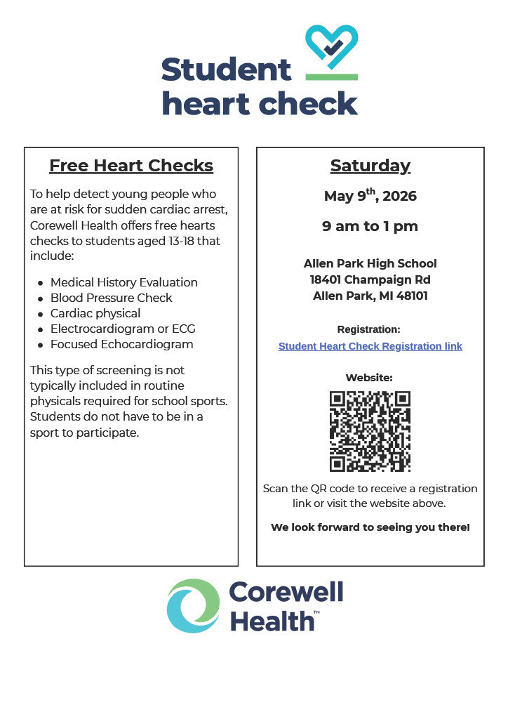 free student heart checks