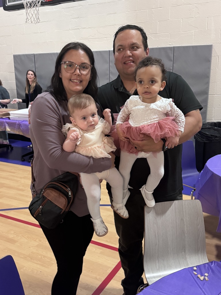 parents and children at the twirling our tots TOTE event