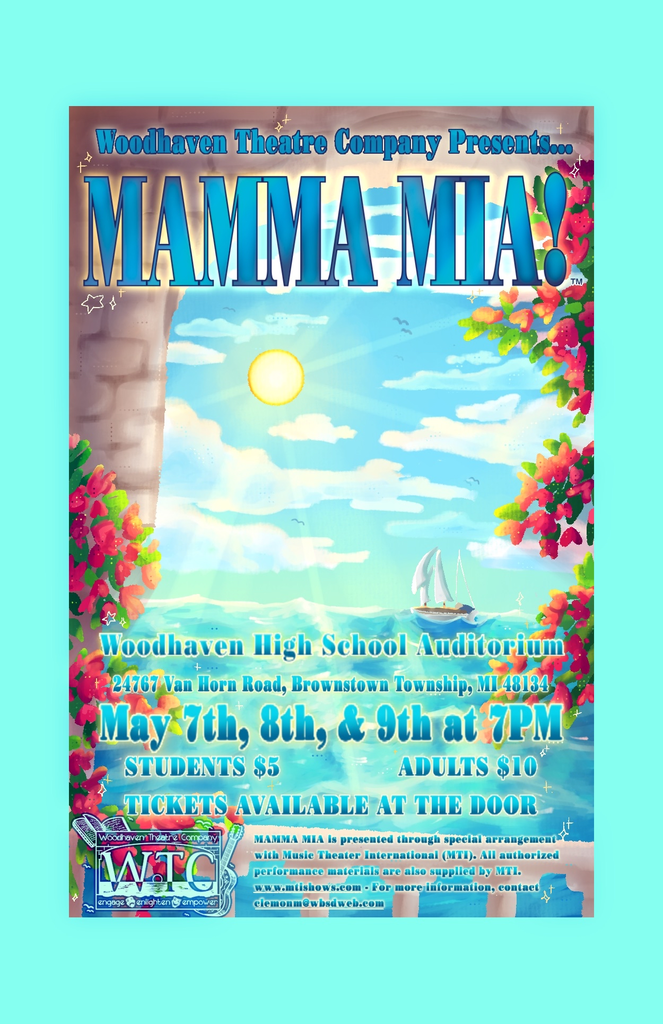 mamma mia playbill