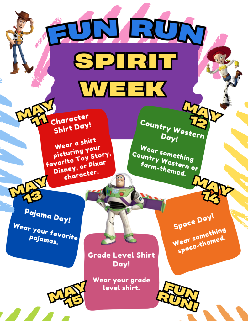 Fun Run Spirit Week