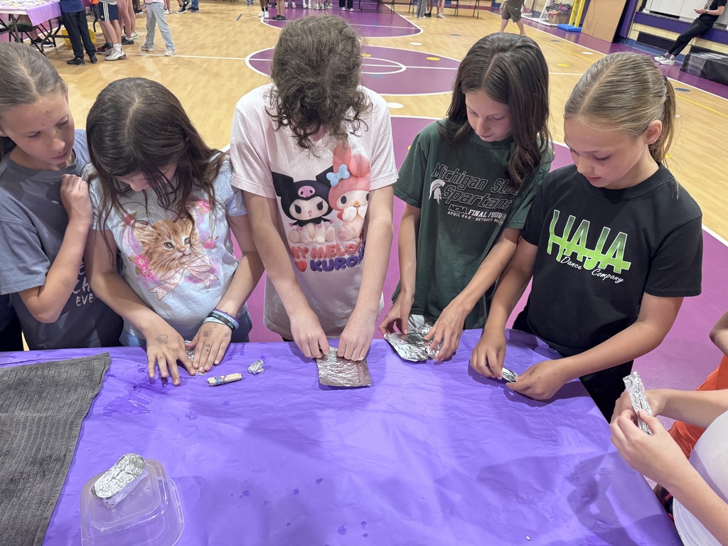 students attend stem day at wegienka with goon squad