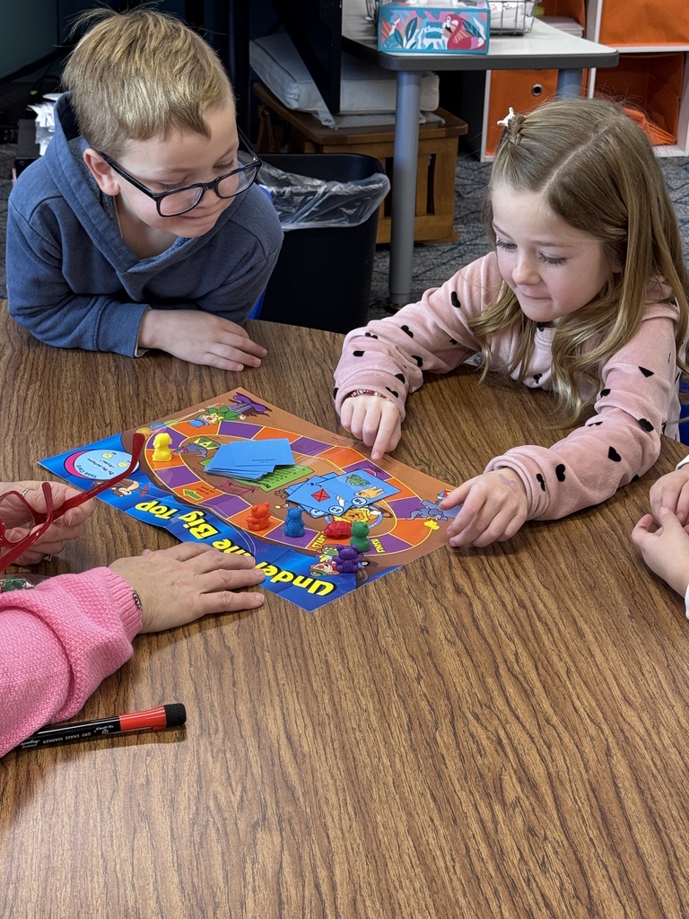 students playing a game in kindergarten