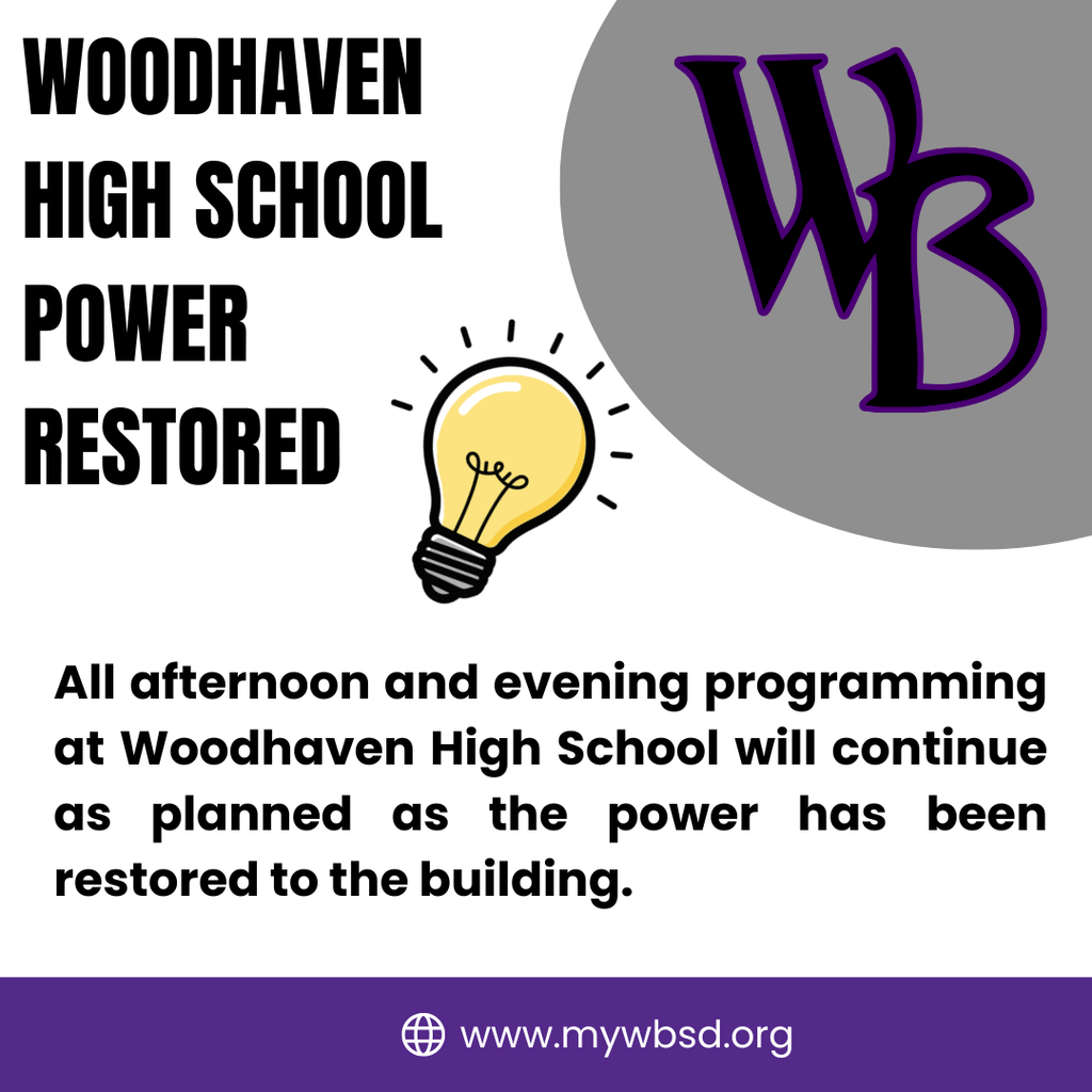 power restored at woodhaven high school