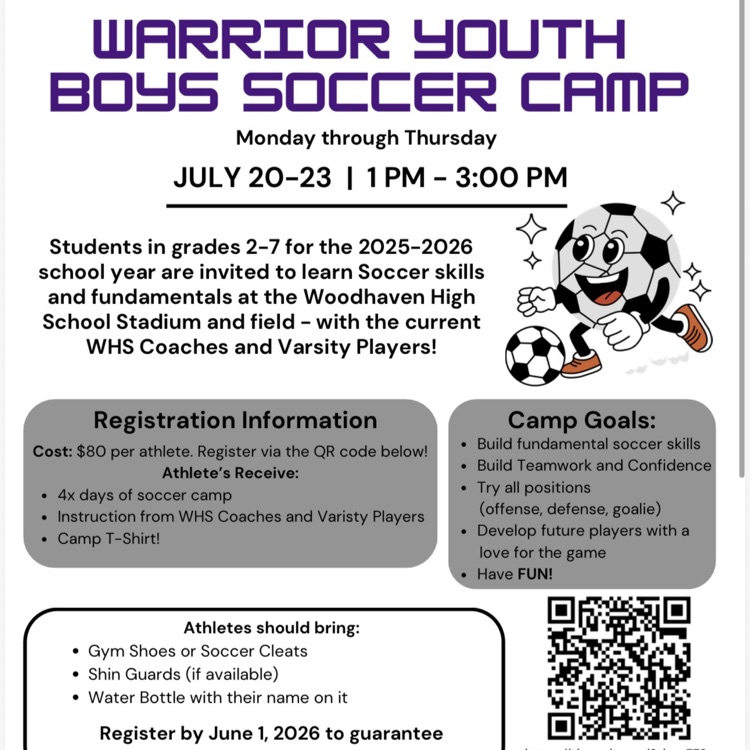 youth soccer camp