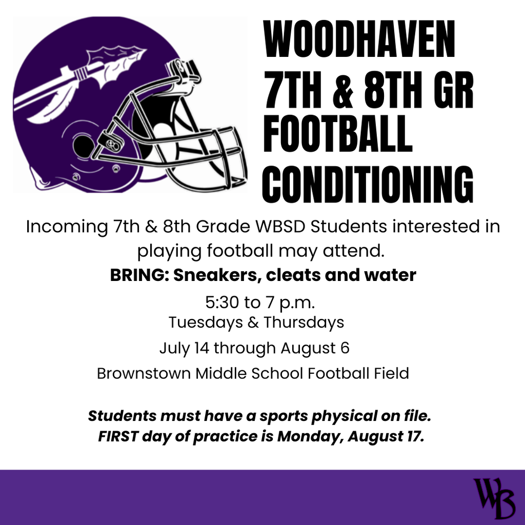 middle school football conditioning