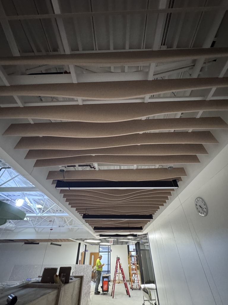 ceiling in hallway