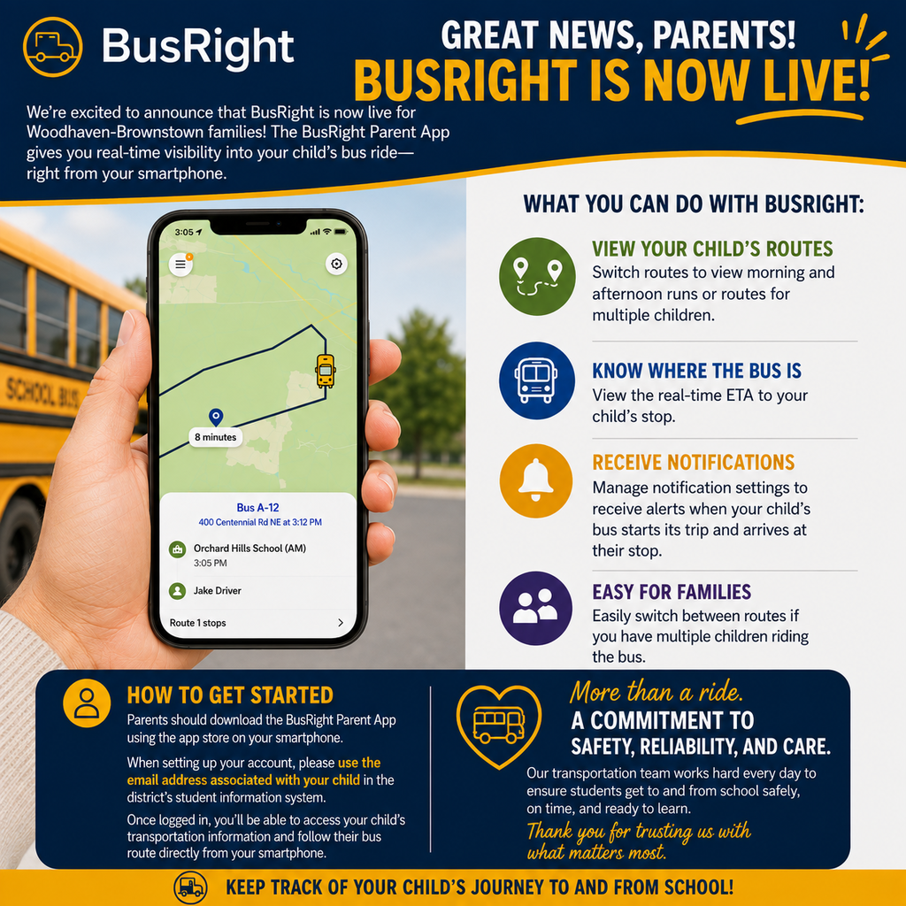 bus right flier for new app