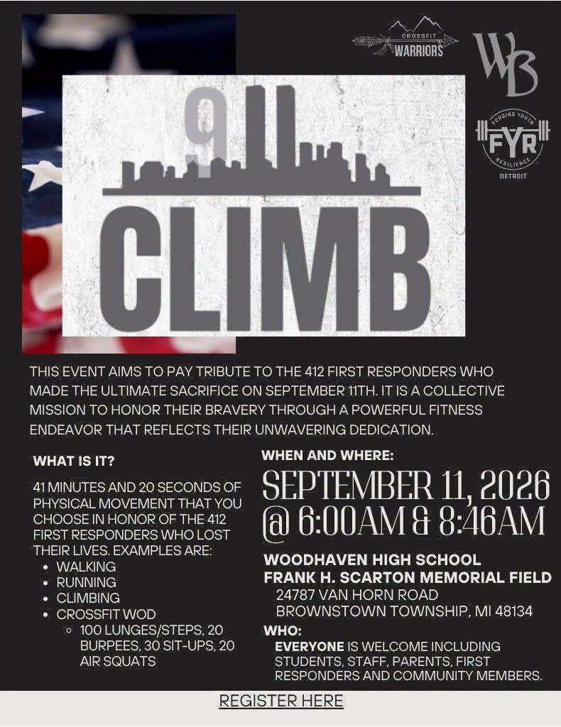 911 climb flier 