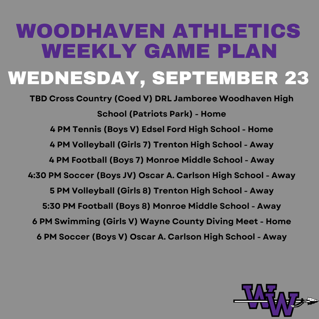 weekly athletic update