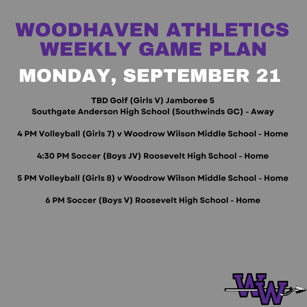 weekly athletic update