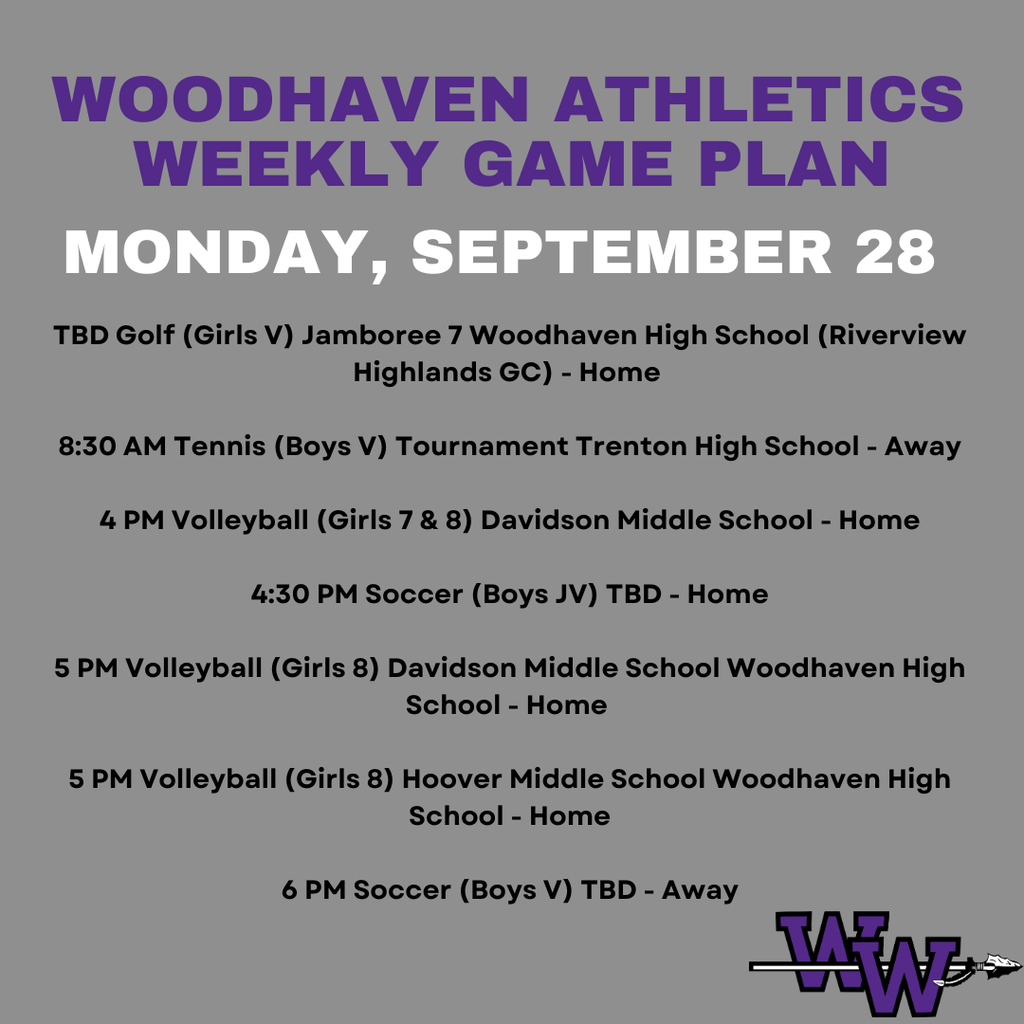 weekly athletic update