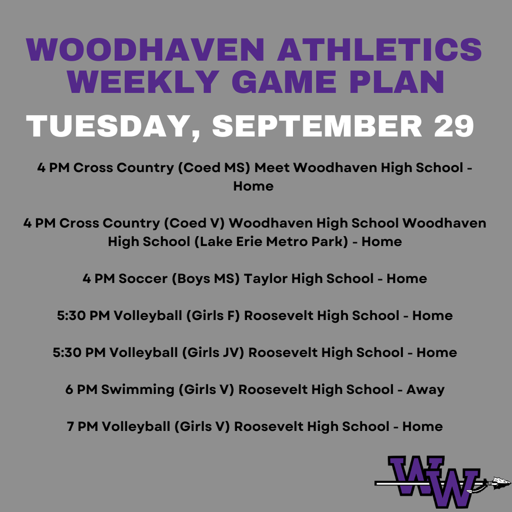weekly athletic update