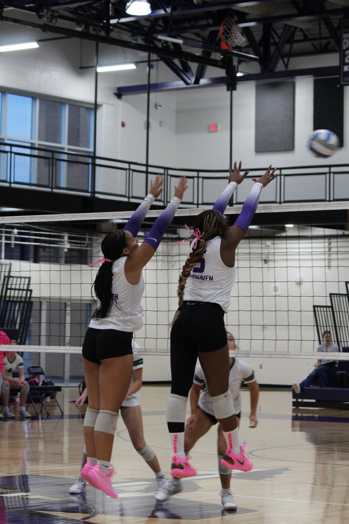 volleyball athlete playing in game